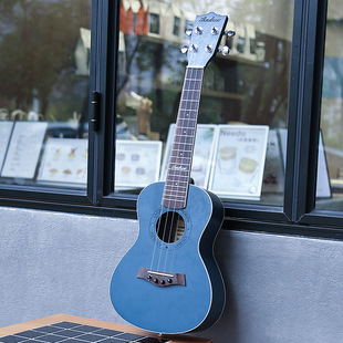 Andrew dark blue ukulele beginner student ukulele girl 23 inch temperament blue 82C