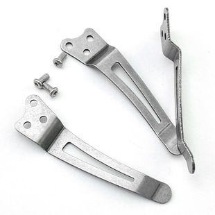 Knife DIY Parts Folding Knife Clip Stainless Steel Back Clip Pocket Clip Knife Clip Accessories Making Cutter