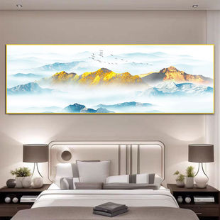 Meditation Ruyi Jixing Shines on the Bedside to Draw a Brocade-like Bedroom Warm Creative Art Decorative Wall Decorative Wall Decorations