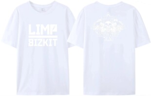 2024 новая внешнеторговая независимая станция Summer Limp Bizkit Bill Fashion Мужская футболка