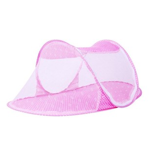 Installation-free baby bottom crib folding mosquito net twill children's mosquito net boat-shaped baby yurt mosquito net