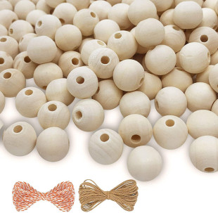 Lotus wood beads log color solid wood wood beads wooden ball bracelet necklace accessories handmade DIY toy accessories