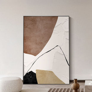 Hanging Painting Wabi-sabi Style Living Room Decoration Abstract Line Sofa Wall Entry Entrance Corridor Aisle Background Wall Independent Station