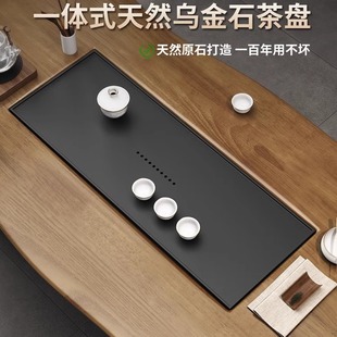 Sili style hotel solid wood tea table and chair combination B & B log tea table tea table office large board tea table full set
