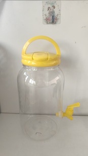 Factory Direct Sales Plastic Cold Water Bucket 3800ml Beverage Juice Jug Bar Ktv Entertainment Fashion Water Kettle