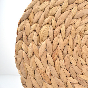 Factory gourd straw mat Japanese hand-woven placemat Vietnam anti-scalding heat insulation table decorative mat