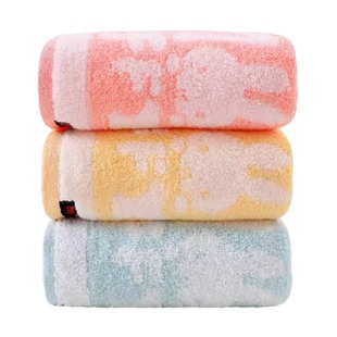 Towel jacquard cotton soft face towel household absorbent children 60*30 face towel MF1135 a generation of hair