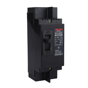 Delixi DZ15-40/2901 molded case circuit breaker 40A32A air opening two-phase 2P air switch household main switch
