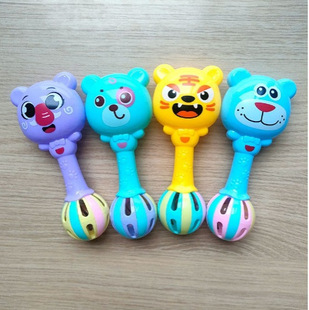 Manufacturers wholesale children's hand rattle baby toys stall rattle toys wholesale educational toys
