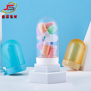 Jinshun спот 5/10g Детская маска для лица бутылка PE пластиковая сыворотка для оригинального раствора косметика бутылка для капсулы