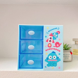 Cartoon Children's Day Gift Prize Student Desktop Storage Box 3-Layer Drawer Pen Holder Stationery Storage Box Small Box
