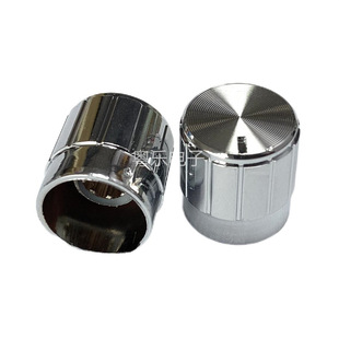 15 imitation aluminum alloy knob cap aperture 6mm flower shaft potentiometer power amplifier audio adjustment knob plating Knob