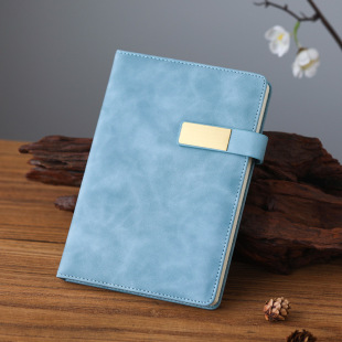 High-Grade a5 metal buckle business notebook wholesale loose-leaf b5 notepad diary custom logo set gift