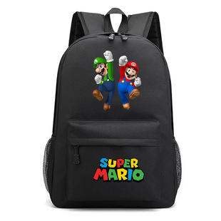 Новая игра Super Mario Star Молодежный студенческий школьный рюкзак для мужчин и женщин Повседневный дорожный рюкзак