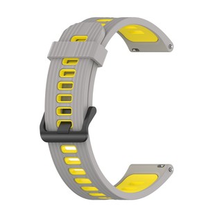 Suitable for Huawei GT3 SE/Watch3pro/watch two-color striped silicone watch strap sports wristband