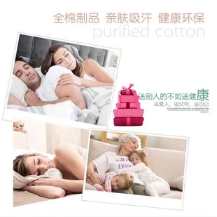 Cotton Student Pillow Towel Blue Thickened terry Pillow Hood Student Dormitory Cotton Pillow Towel Blue Pillow Towel