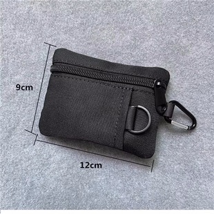 Original Japanese mini coin purse card holder small wallet zipper youth outdoor sports storage bag small hanging bag