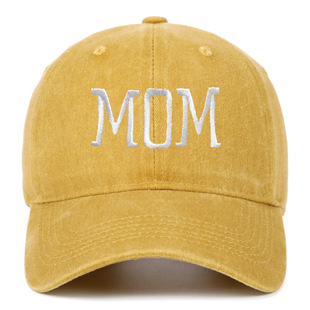 Амазонка горячая распродажа хлопчатобумажная вышивка бейсболка DAD MOM ретро спорт досуг кепка прилив шляпа от солнца