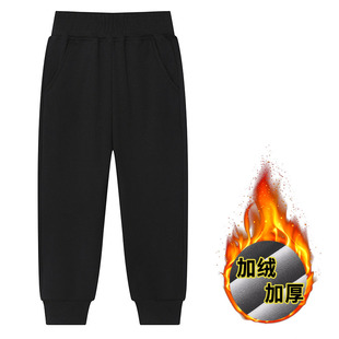 Navy blue children's pants primary and secondary school pants garden pants gray sports pants spring and autumn children's dark gray trousers one-piece delivery