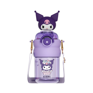 Sanrio Kolumi Детская водяная чашка tritan пластиковая чашка для студентов, идущих в школу