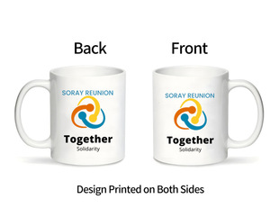 Cross-border mug blank cup white water cup sublimation simple mug milk cup cartoon coffee cup