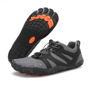 ML Barefoot Shoes Indoor Fitness Shoes Comprehensive Training Shoes Men's and Women's Five Finger Shoes Yoga sneaker Rope Skipping Exercise Shoes Ling Rong