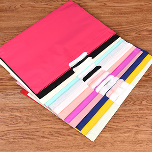 Frosted solid color drawstring bag printed women's clothing portable shopping bag pe closing drawstring bag wholesale