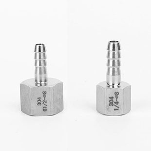 Pagoda Joint Stainless Steel 304 High-voltage Adapter Inner Wire 2-point Intubation Ф6 Hose Leather Pipe Cnc Joint