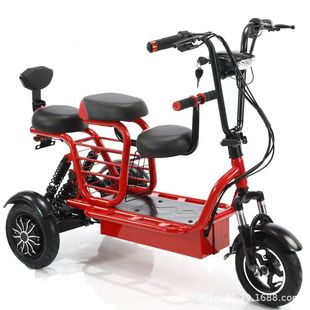 Folding electric tricycle transportation tricycle pick-up children tricycle factory direct export