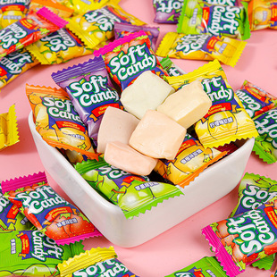 Malaysian Flavor Fruit Flavor Soft Candy Shake Tone Same as Fruit Candy High Color Value Wedding Banquet