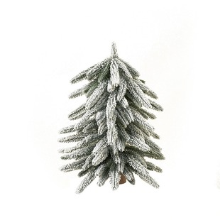 Falling Snow Flocking Desktop Christmas Tree Cedar Tree Christmas Tree Desktop Decoration Window Christmas Tree Decoration Source Manufacturer