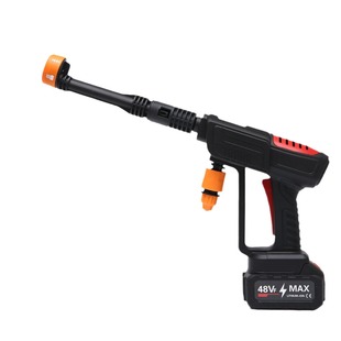 Factory Direct supply high pressure wireless water gun electric cleaning gun household water gun strong floor washing booster car washing machine