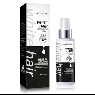 Cross-Border White to Black Hair Care Essential Oil Hair Nourishing Liquid White to Black Hair Serum