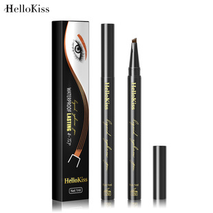 HelloKiss Quad-fork Liquid Eyebrow Pen Waterproof Makeup Holding Eyebrow pencil Cross-border Makeup