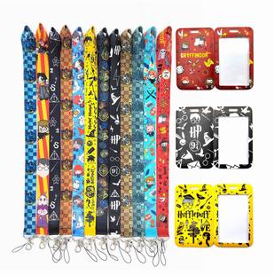 Harry Potter Harry Potter thermal transfer mobile phone rope long badge lanyard card holder for cross-border