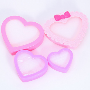 Earrings ring storage box small exquisite earrings box simple jewelry ear clip organizing box portable earrings jewelry box