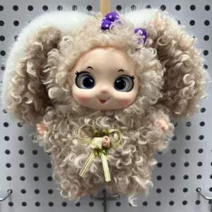 Мягкая игрушка «Заяц с большими ушами» брелок-подвеска