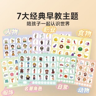 Guess Who I Am, Kidsren's Logical Thinking Training Book, Oral Expression Improvement, Question and Answer Interaction, Eye-Brain-Hand Coordination