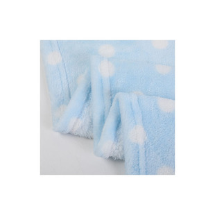 Amazon Cross-border Dot Printed Flannel Blanket Autumn and Winter Home Blanket Warm Blanket