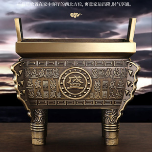 Латунь Qianqiu shengding медный штатив Baisheng штатив литье под давлением Чистая Желтая Медь штатив ремесла украшения дома Оптовая доставка