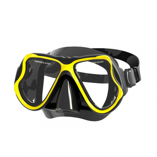 Diving Mirror Tempered Glass Diving Goggles 180 ° Nose Protection Integrated Anti-choking Water Leak-proof Diving Glasses Mask
