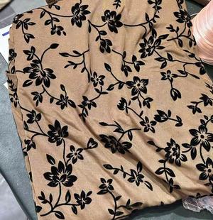 Fashion Flocking ~ Polyester-Ammonia Stretch Mesh Fabric Geometry Fashion Skin-Friendly Men's Clothing Women's Clothing Yoga Clothing Fabric