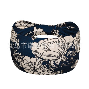 Fashion Accessories Bohemian Yoga Fabric Hair Band Antisweat Sweat Absorbent Stingy Cotton Sports Headband Women's Hair Accessories Supply