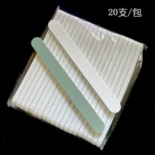 Wholesale manicure rub strip double-sided sponge file nail file silver stick gold and silver Wenwan care brightening polishing polishing strip