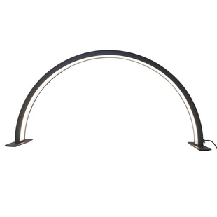 Half-moon nail lamp desktop half-moon beauty lamp photo live with bracket curved nail table lamp with diamond