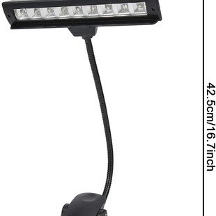Factory direct piano lamp charging spectrum stand lamp LED music score lamp erhu musical instrument USB clip-on household eye protection desk lamp