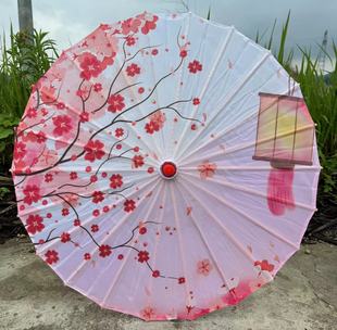 Medium 70cm Children's Antique Princess Aisha Cartoon Oil Paper Umbrella Hanfu Umbrella Dance Photo Craft Umbrella