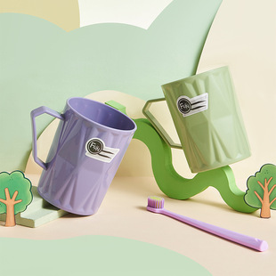 Creative Home Wash Cup Candy Color Plastic Brush Cup Toothbrush Cup Cartoon Brush Cup Fashion Drinking Cup