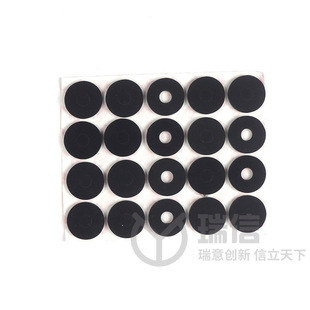 Strength Factory Silicone Gasket Anti-Slip Silent Frosted Mesh Wear-Resistant Shock-Absorbing Rubber Pad Self-Adhesive Rubber Pad
