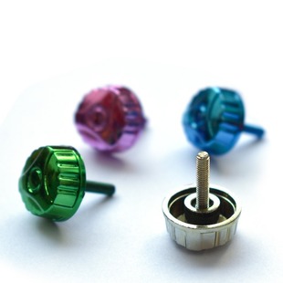 Fishing wheel rocker cover rocker nut sea pole wheel screw spinning wheel handle locking fishing reel fishing gear accessories @